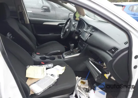 2019 Nissan Sentra S из США, поврежденный, VIN 3N1AB7AP8KY351852